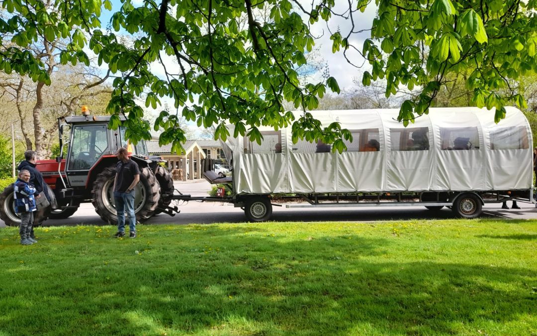 Op stap met de trekkertram!