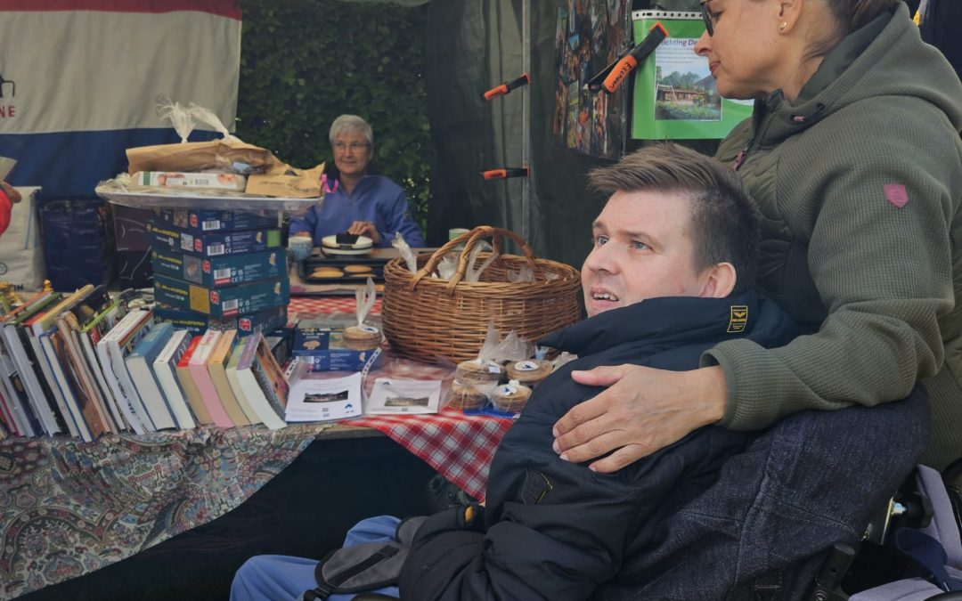 De Tinne op de plantjesmarkt